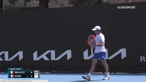 Bellucci non ce l'ha fatta a passare il primo turno, ma l'Australian Open è suo Bellucci non ce l'ha fatta a passare il primo turno, ma l'Australian Open è suo