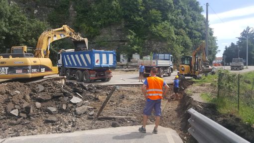 Iniziati a Besozzo i lavori di realizzazione del sottopasso del parco fluviale attorno al Bardello