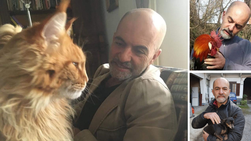 Alcuni scatti di Gianluca Baldon in compagnia di... amici a quattro zampe