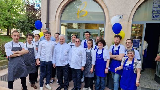 FOTO e VIDEO - A Tradate nasce un gelato buono "alla seconda". Conquistato anche Iginio Massari
