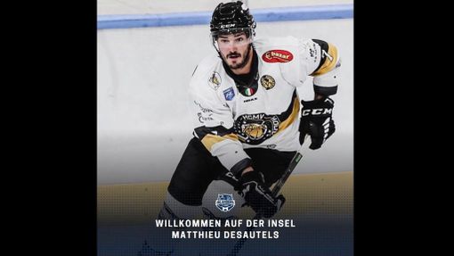 Il benvenuto a Desautels da parte della sua nuova squadra tedesca