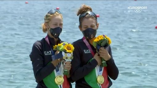 FOTO - Federica sei l'oro più bello! La Cesarini prima a Tokyo nel doppio pesi leggeri FOTO - Federica sei l'oro più bello! La Cesarini prima a Tokyo nel doppio pesi leggeri