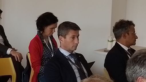 Rudy Collini, presidente di Confcommercio Uniascom Varese, al convegno di oggi a Torino