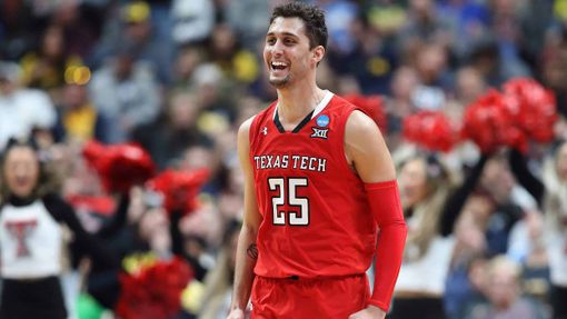 Davide Moretti, sorridente, ai tempi di Texas Tech