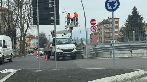 Nuove telecamere posizionate lungo l'anello di largo Flaiano Nuove telecamere posizionate lungo l'anello di largo Flaiano