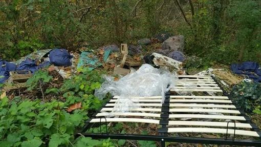 Discarica a cielo aperto a Calcinate del Pesce, la scoperta del consigliere Esposito