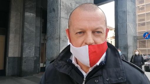 Roberto Bianchi, presidente della Pro Loco, ieri in piazza Monte Grappa Roberto Bianchi, presidente della Pro Loco, ieri in piazza Monte Grappa