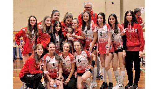 Le ragazze dell'Under 14 dell'Atlas San Fermo Le ragazze dell'Under 14 dell'Atlas San Fermo