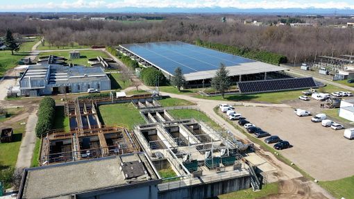 Il depuratore di Lonate Pozzolo