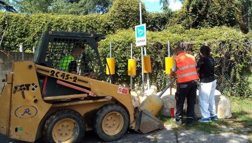 Nuova viabilità interna all'ospedale di Busto: più sicurezza per i pedoni e gli automezzi