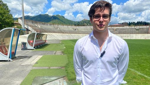 Giovanni Rosati, 21 anni, al Franco Ossola