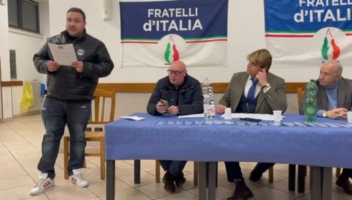 Raffaele Pasella presidente del circolo FdI di Carnago: «Avanti con determinazione e passione»