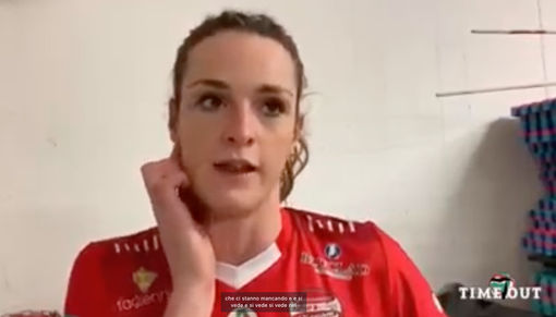 Giuditta Lualdi, capitana della Futura Volley Giovani Busto Arsizio