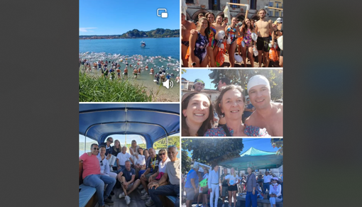 Alcune immagini della traversata del lago tra Arona e Angera (foto del Comune di Angera)
