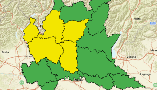 Temporali forti e rischio idrogeologico, scatta l'allerta per la provincia di Varese dalle 18 di oggi