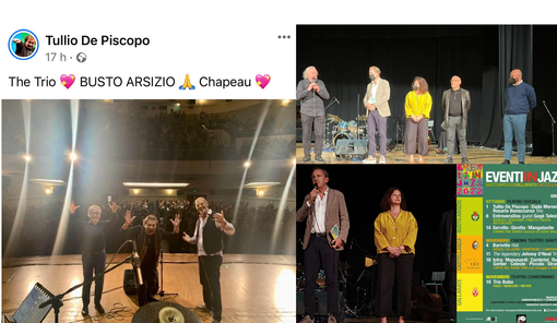 Il post di De Piscopo e le foto per cortesia della vicesindaco Maffioli