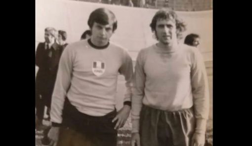 Dall'archivio di Silvio Papini, una foto insieme a Bellugi: i due hanno vissuto insieme l'esperienza del militare Dall'archivio di Silvio Papini, una foto insieme a Bellugi: i due hanno vissuto insieme l'esperienza del militare