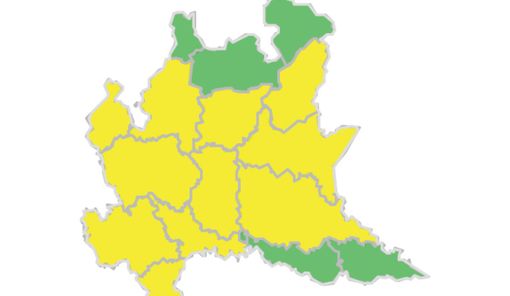 Temporali in arrivo, scatta l'allerta "gialla" della Protezione civile: «Possibili grandinate»