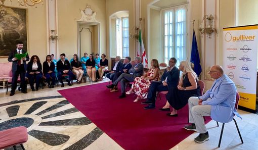 Presentato stamattina il progetto Magellano Student: presenti anche i dodici studenti universitari provenienti da Perù e Paraguay Presentato stamattina il progetto Magellano Student: presenti anche i dodici studenti universitari provenienti da Perù e Paraguay