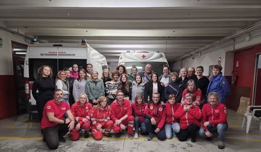 I nuovi volontari della Croce Rossa di Luino e Valli
