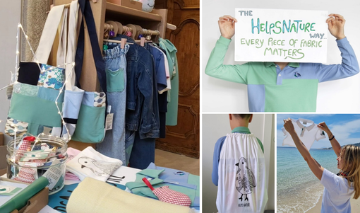 Economia circolare e sostenibilità ambientale: le parole d’ordine della linea d’abbigliamento Helps Nature Economia circolare e sostenibilità ambientale: le parole d’ordine della linea d’abbigliamento Helps Nature