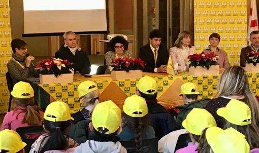 Presentazione de "L'agricoltura in classe" stamattina a Salone Estense Presentazione de "L'agricoltura in classe" stamattina a Salone Estense