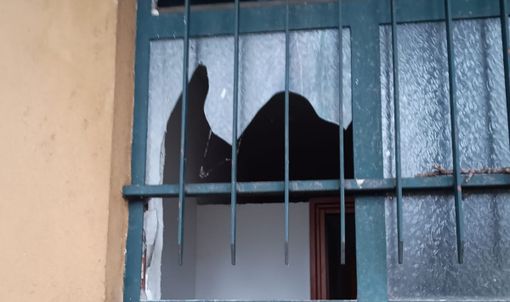 Le foto della situazione al Parco San Giulio di Cittiglio scattate dai consiglieri di minoranza durante il sopralluogo