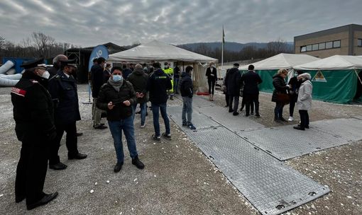 Hub vaccinale di Rancio, la Comunità montana: «Un grazie alle associazioni e alle aziende che hanno dato il loro contributo»