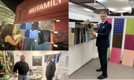 Milano Unica vista dal territorio: Giuseppe Tronconi, il Centrocot e sotto Barbara Cimmino