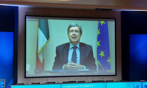 VIDEO. Il ministro Giovannini: «Su Malpensa l'attenzione è massima» VIDEO. Il ministro Giovannini: «Su Malpensa l'attenzione è massima»