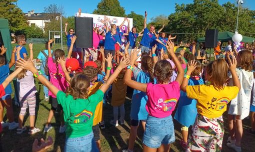 Uno scatto dalla festa dell'Arcobaleno di Nichi dello scorso anno