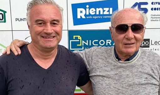 Massimo Foghinazzi e Alberto Brovelli, presidente e vicepresidente del Gavirate Massimo Foghinazzi e Alberto Brovelli, presidente e vicepresidente del Gavirate