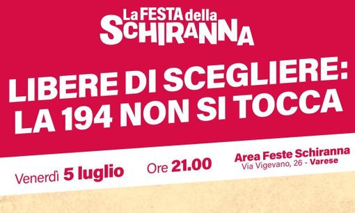 Alla Festa dell’Unità una serata sulla legge 194 e il diritto all’aborto