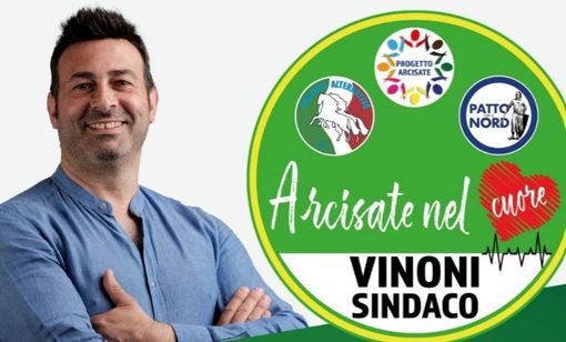 Giacomo Vinoni, candidato sindaco con Arcisate Nel Cuore