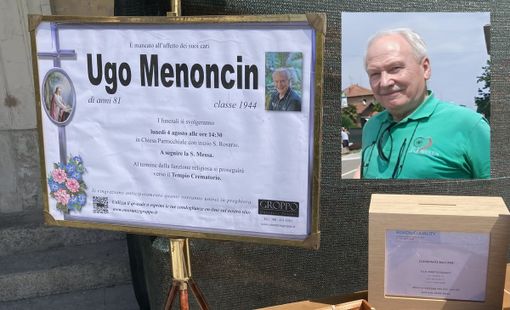 Gorla Minore saluta Ugo Menoncin. «Sei stato il nostro esempio di passione», una rosa bianca dalle ragazze della Ju Green Gorla Minore saluta Ugo Menoncin. «Sei stato il nostro esempio di passione», una rosa bianca dalle ragazze della Ju Green