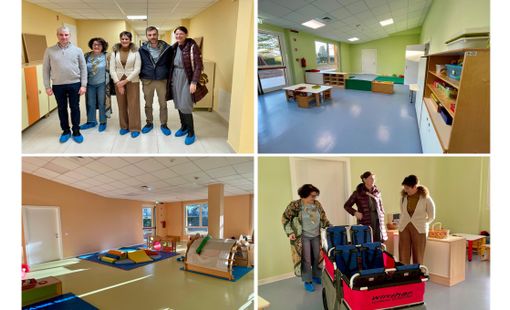 Porta riaperte stamattina all'asilo nido Le Costellazioni di Giubiano Porta riaperte stamattina all'asilo nido Le Costellazioni di Giubiano