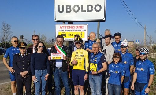 Sensibilizzazione e sicurezza: inaugurati a Uboldo i cartelli “Salva Ciclisti” Sensibilizzazione e sicurezza: inaugurati a Uboldo i cartelli “Salva Ciclisti”