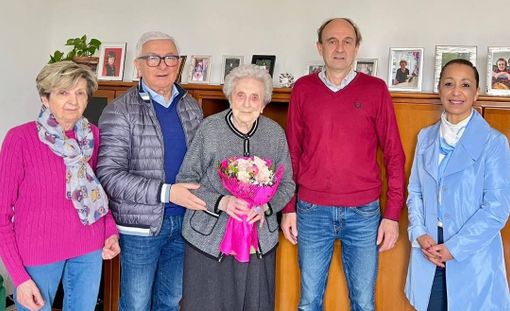 Compleanno speciale a Castiglione Olona: Angelina Bottazzini compie 104 anni