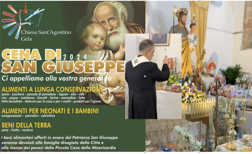 VIDEO. San Giuseppe, indovina chi viene a cena: il grande cuore di Gela. Con un filo fino a Busto