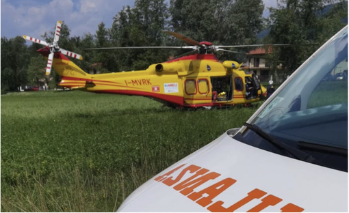 Arresto cardiaco sulla strada del Brinzio, gravissimo un 50enne
