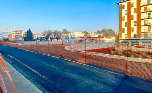 Per l'apertura di largo Flaiano manca ormai solo il collaudo Per l'apertura di largo Flaiano manca ormai solo il collaudo