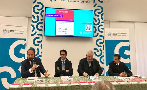 Da sinistra: Bernardo Bianchessi, Fabio Lunghi, Dino Vanetti, Riccardo Ortiz