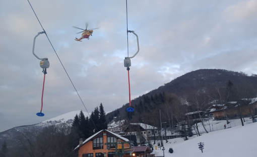 L'intervento di oggi in Forcora (foto da LuinoNotizie.it)