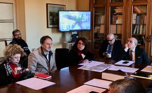 La sindaca Irene Bellifemine all'incontro di stamattina in Prefettura La sindaca Irene Bellifemine all'incontro di stamattina in Prefettura