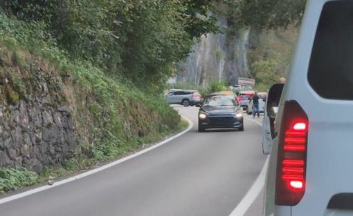 Il luogo dell'incidente (foto da LuinoNotizie.it) Il luogo dell'incidente (foto da LuinoNotizie.it)
