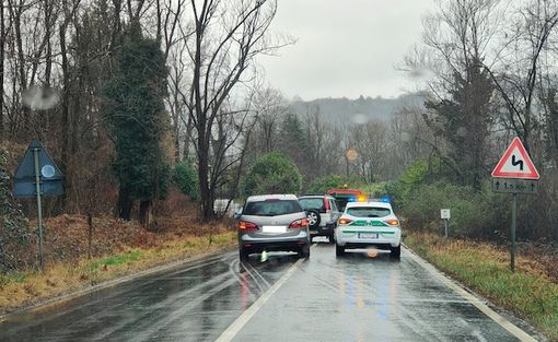 La foto dell'incidente tratta da Luinonotizie.it La foto dell'incidente tratta da Luinonotizie.it