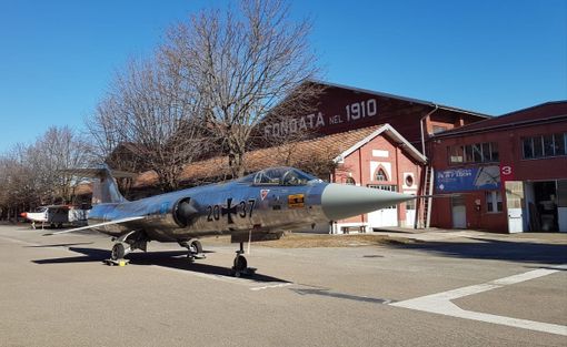 Il caccia "stellare" F-104 porta Volandia a quota 104 velivoli esposti