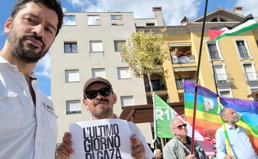 A sinistra Ghassan Skaini A sinistra Ghassan Skaini