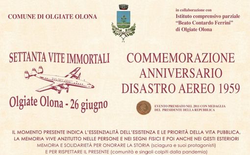 La locandina della commemorazione