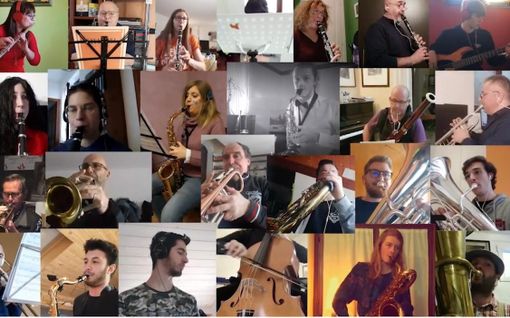 VIDEO. "Metronomo a 118": la Filarmonica di Besozzo sostiene la Croce Rossa a suon di musica